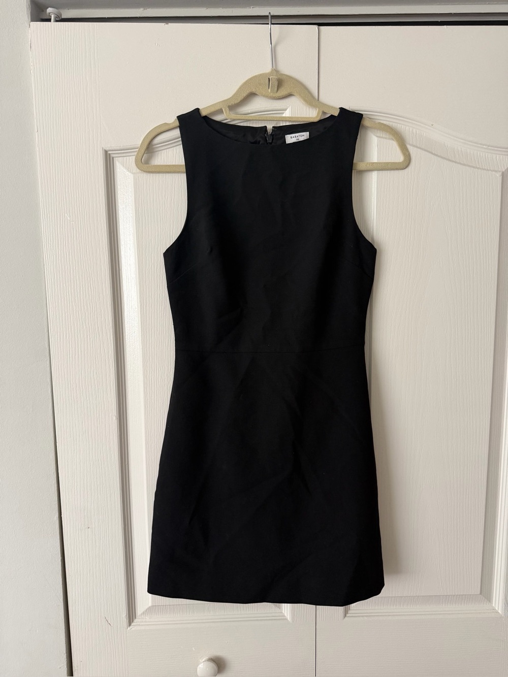 Aritzia Babston Black Sleek dress size 00